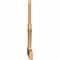 Ekena Millwork Richland Timber Gable Bracket, Western Red Cedar, 48"W x 28"H x 1 1/2"D x 3 1/2"F, 14/12 Pitch GBW048X28X0204RIC00SWR - alternate 2